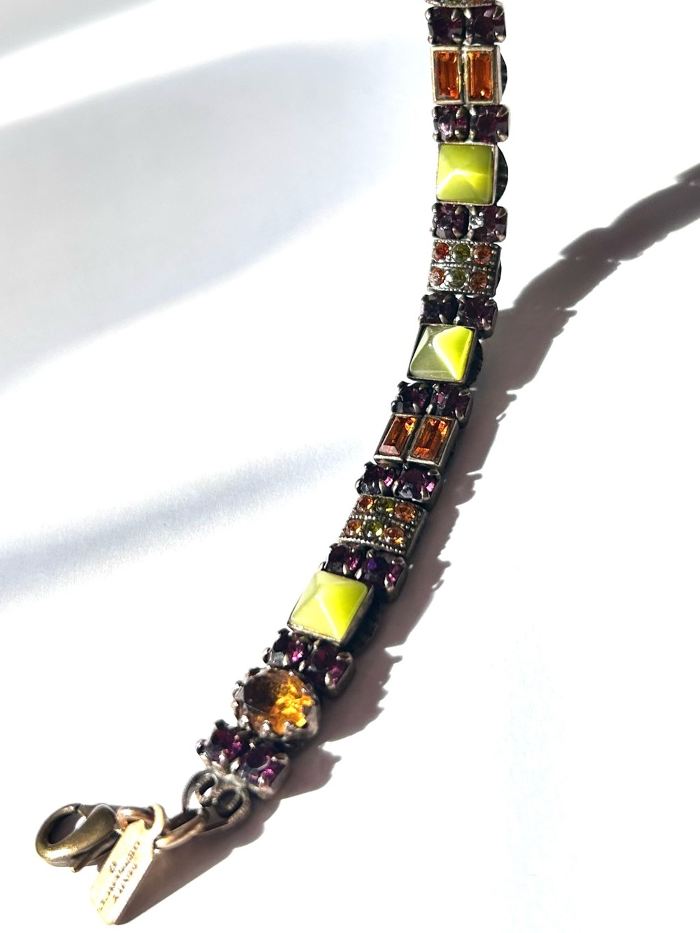 vintage Mary Demarco crystal bracelet